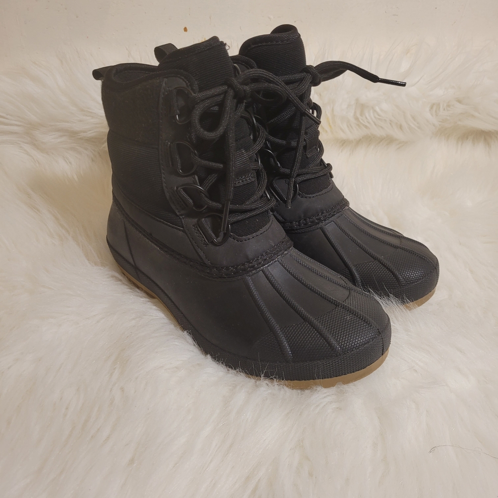 Universal Thread Black Winter Kids Boots